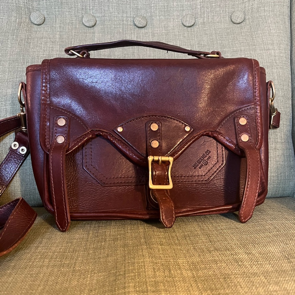 J.W. Hulme Henry Leather Bag